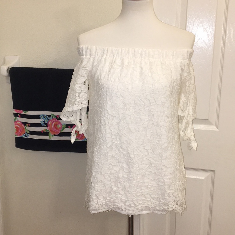 Lulu’s off the shoulder top